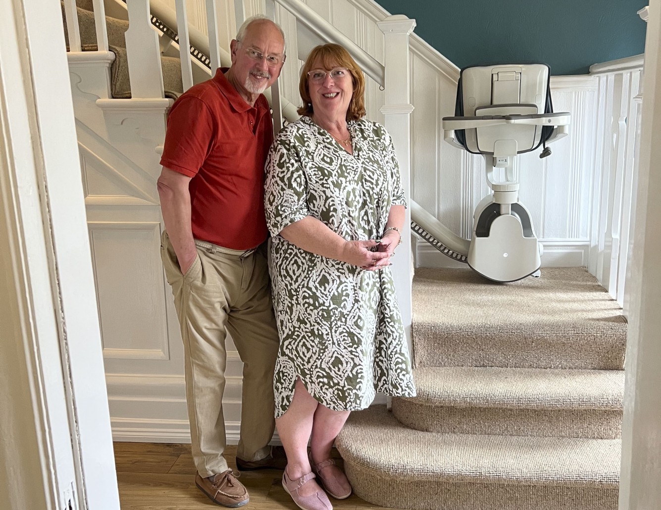 The perfect match - Flow2 stairlift from thyssenkrupp